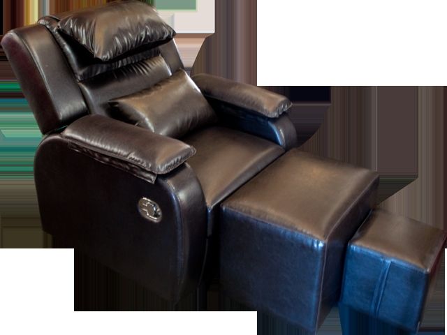 Szyx 32 Pvc Reclining Foot Massage Sofa Armrest Cushions Massage Effectively Intended For Foot Massage Sofa Chairs (View 5 of 20)