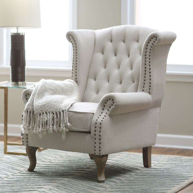 Top 25 Best Upholstered Accent Chairs Ideas On Pinterest Cream Perfectly Intended For Accent Sofa Chairs (View 1 of 20)