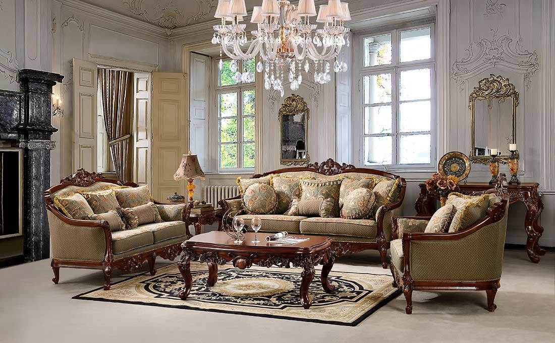 Traditional Sofas Loveseats Chairs Sets Sectionals Clearly Within Traditional Fabric Sofas (View 4 of 20)