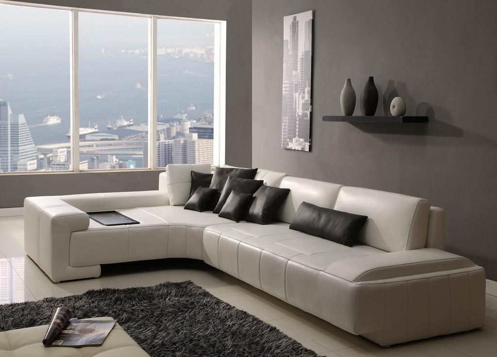 Unique Modern Sofa Sectionals With Contemporary Modern White Clearly Within Modern Sofas Sectionals (Photo 19 of 20)