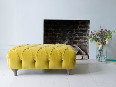 Velvet Footstools Made In Blighty Loaf Nicely Pertaining To Velvet Footstool (View 15 of 20)