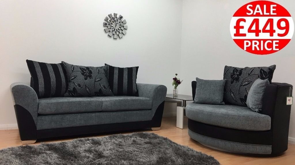 Vermont 3 Seater Sofa Cuddle Chair Fast Uk Delivery In Definitely For 3 Seater Sofa And Cuddle Chairs (View 14 of 20)