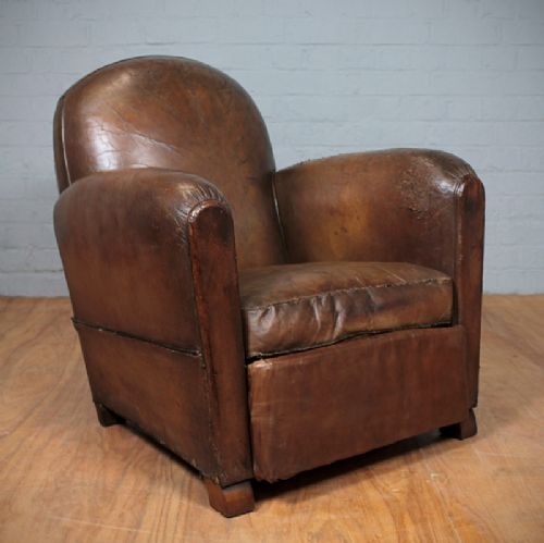 Featured Photo of 20 Photos Vintage Leather Armchairs