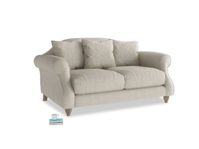 White Fabric Sofas Made In Blighty Loaf Nicely Pertaining To White Fabric Sofas (View 12 of 20)