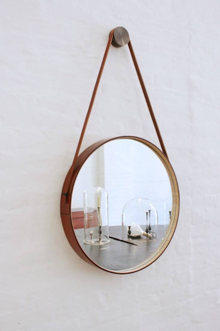 10 Easy Pieces: Circular Wall Hung Mirrors – Remodelista For Leather Round Mirrors (View 5 of 25)
