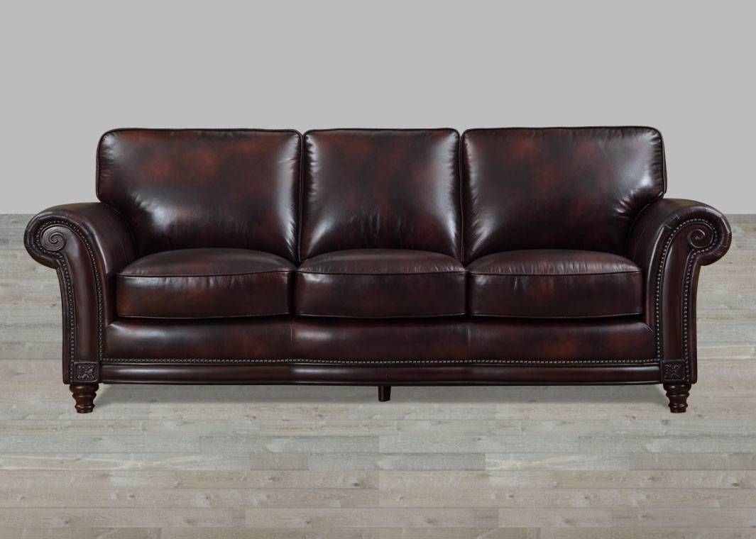 Featured Photo of The Best Full Grain Leather Sofas