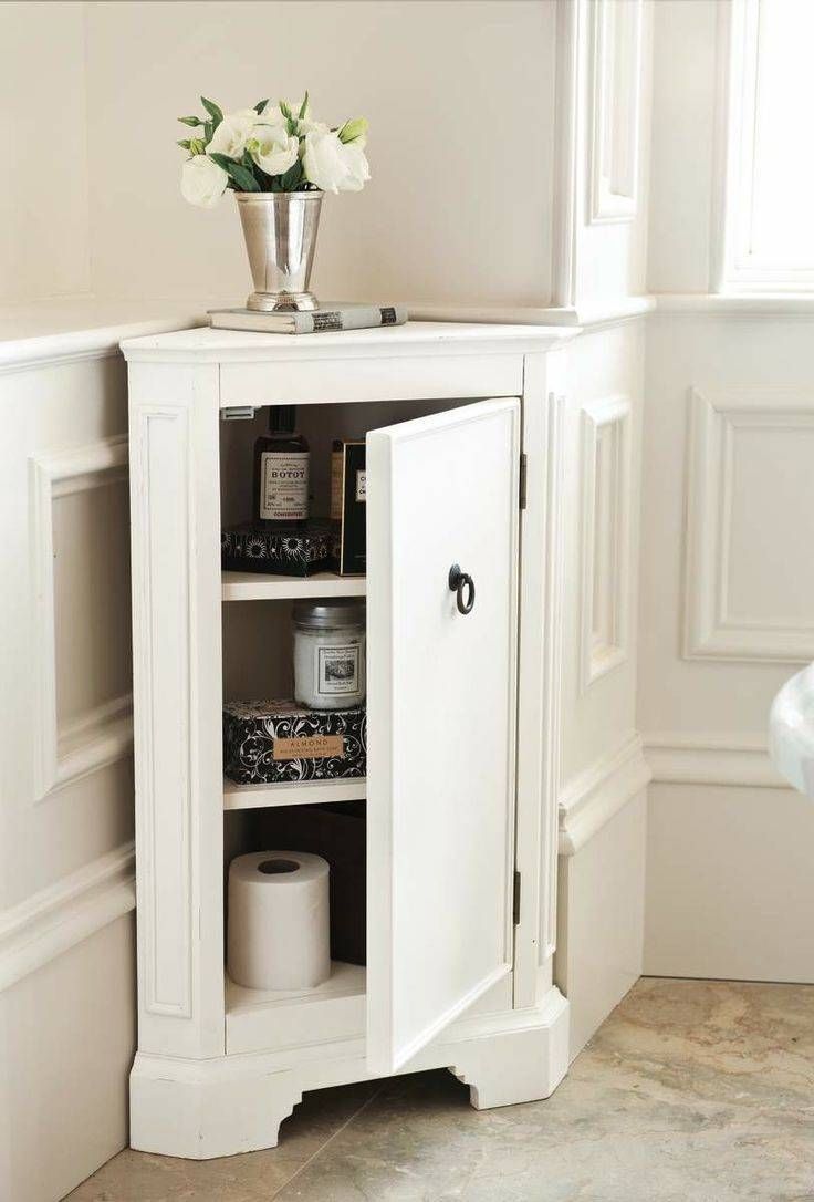 20 Best White Corner Shelf Images On Pinterest | Corner Cabinets With Regard To Corner Sideboard Units (Photo 15 of 30)