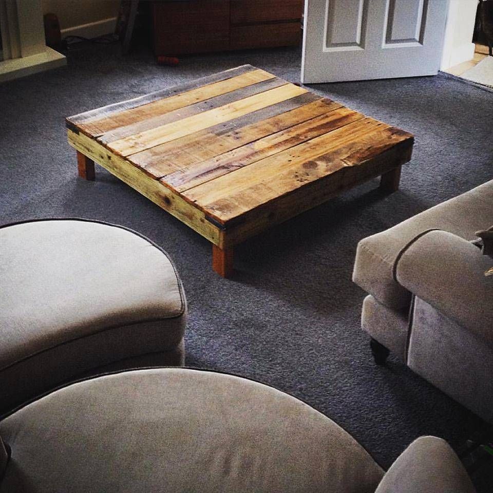 20 Diy Pallet Coffee Table Ideas For Short Legs Coffee Tables (View 6 of 30)