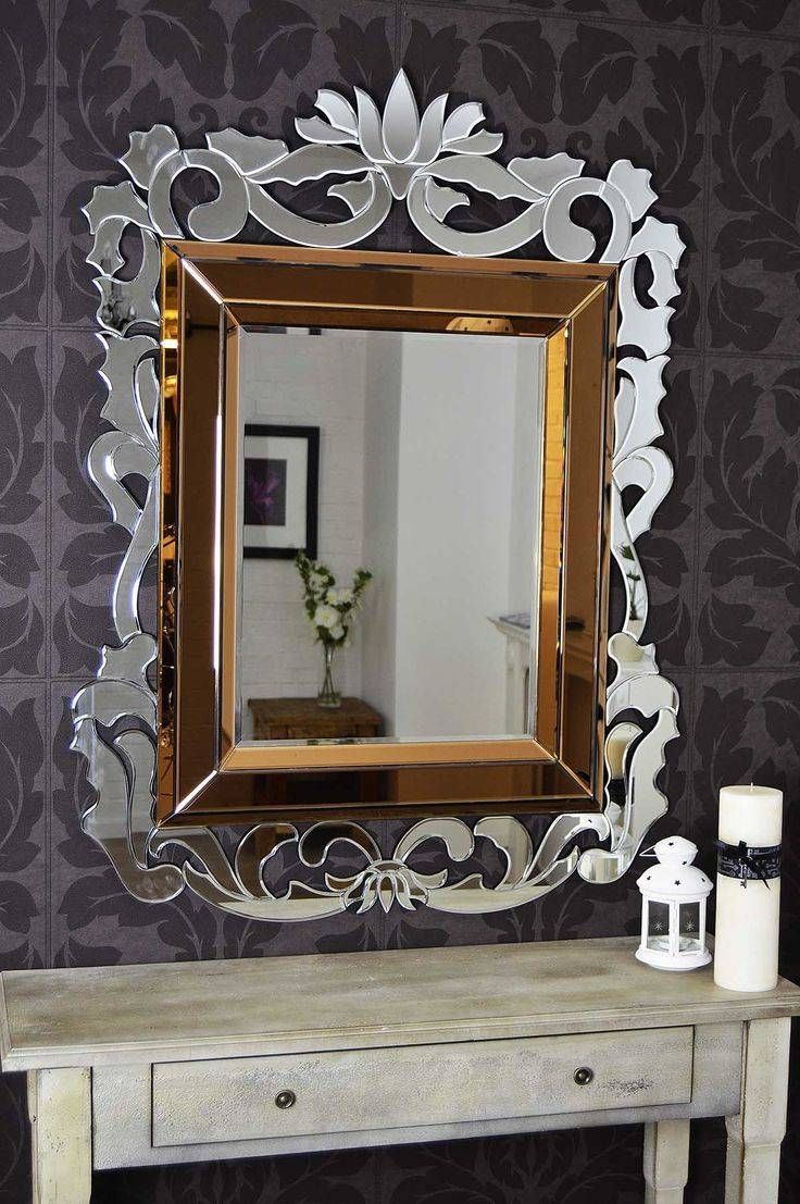 25 Best Art Deco Mirrors Images On Pinterest | Art Deco Mirror Pertaining To Ornate Bathroom Mirrors (View 12 of 25)