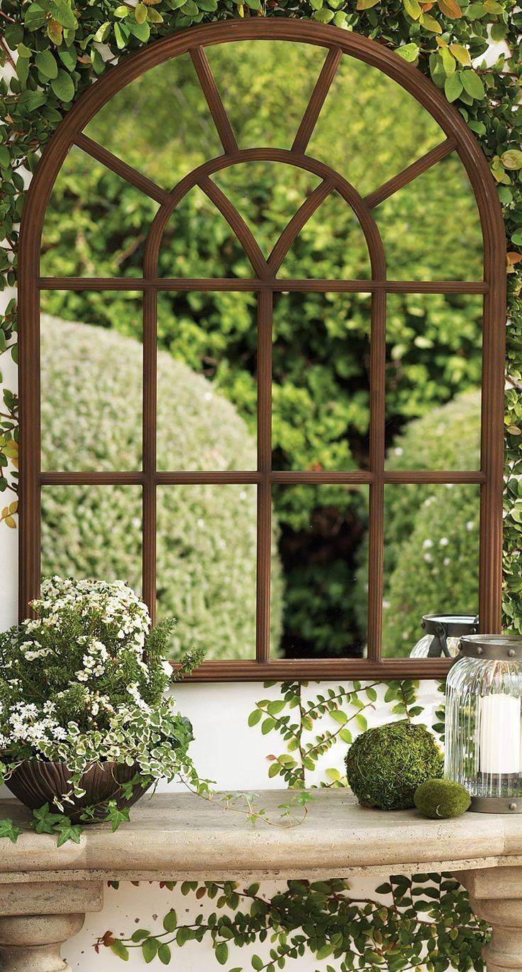 Featured Photo of The Best Garden Wall Mirrors