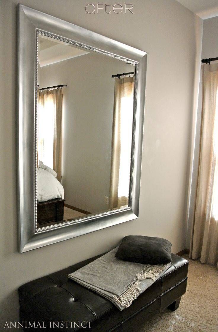 25+ Best Painted Mirror Frames Ideas On Pinterest | Painting A Intended For Big Silver Mirrors (Photo 21 of 25)