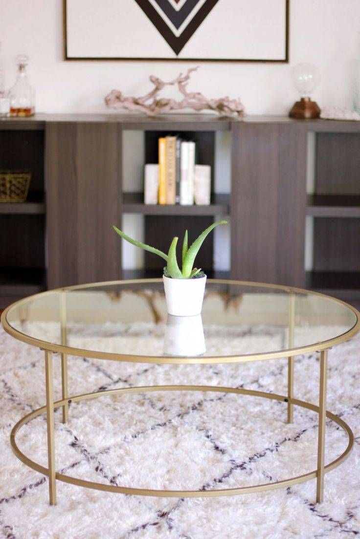25+ Best Round Coffee Tables Ideas On Pinterest | Round Coffee Intended For Glass Circle Coffee Tables (Photo 25 of 30)