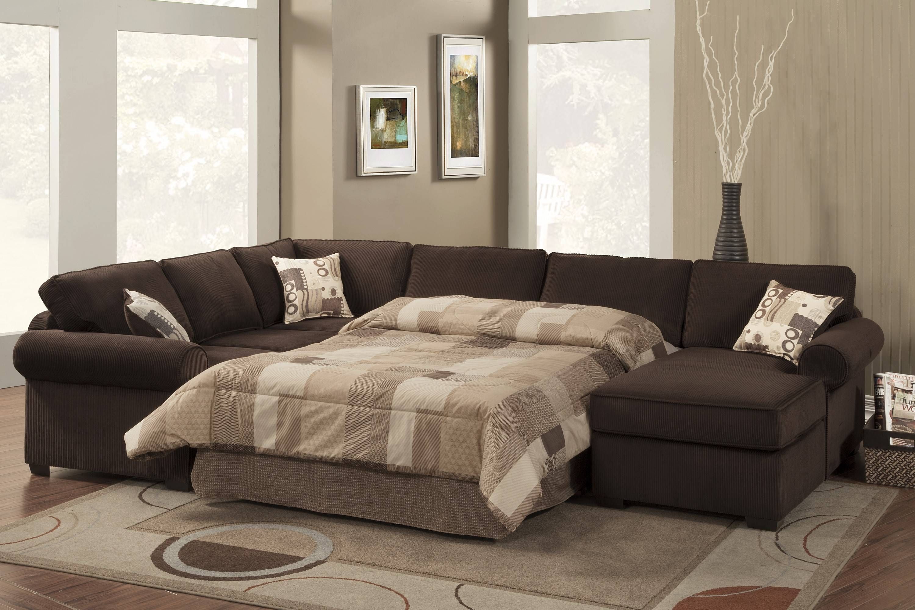 3 Piece Sectional Sleeper Sofa – Ansugallery Throughout 3 Piece Sectional Sleeper Sofa (View 1 of 30)