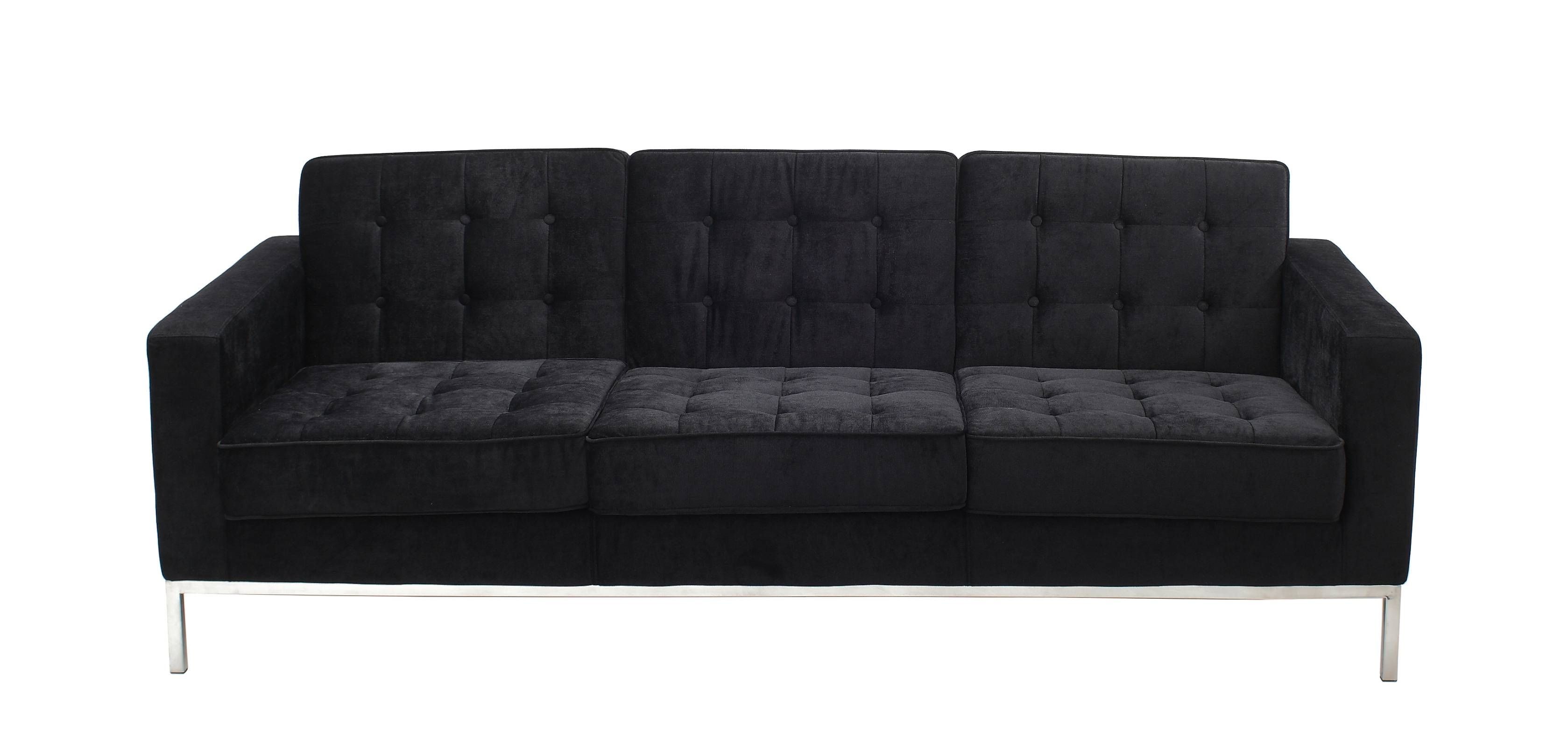 3 Seat Sofa Florence Knoll Style – Fabric – 3 Seat Sofas Within Florence Knoll Fabric Sofas (View 24 of 25)
