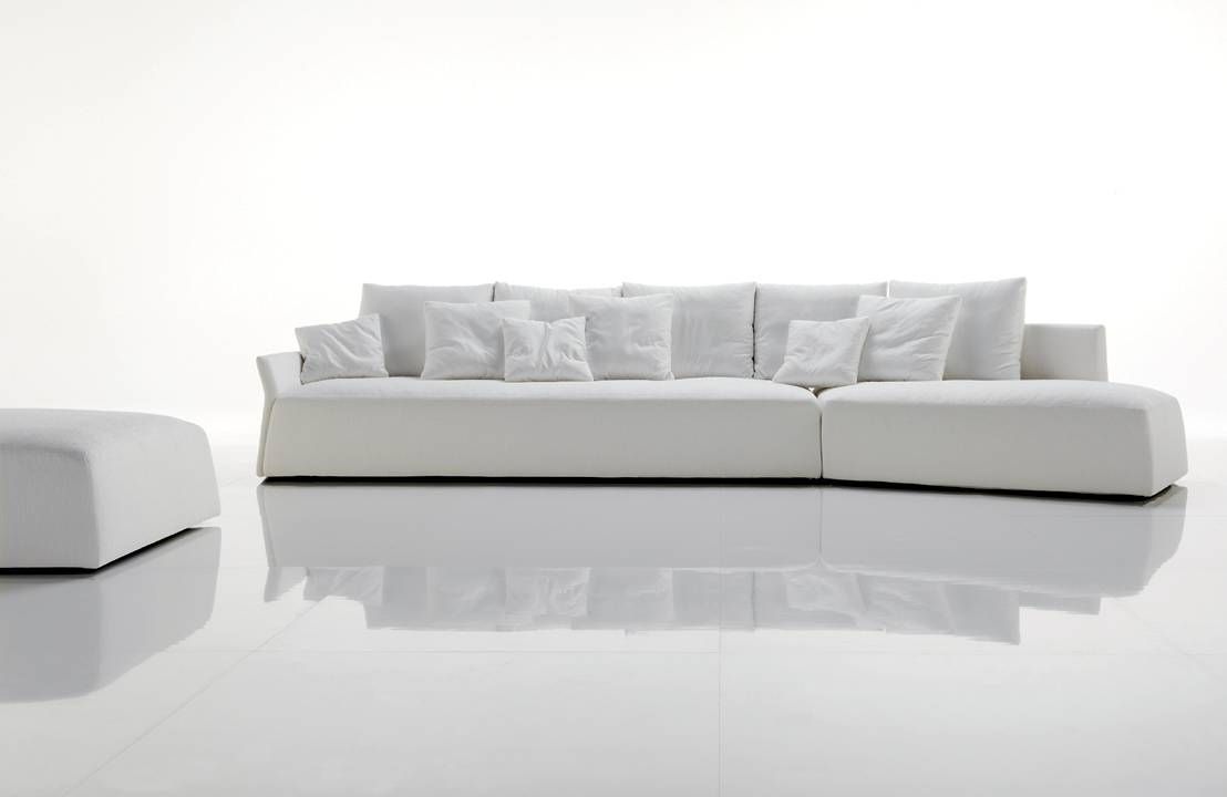 31 White Modern Sofa, Divani Casa Nowra Modern White Leather With Regard To White Modern Sofas (View 8 of 30)