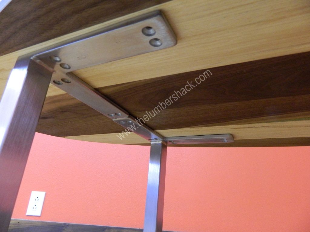 4 Diy Square Steel Coffee/bench Table Legs 53000 | Metal Legs Throughout Chrome Leg Coffee Tables (View 23 of 30)