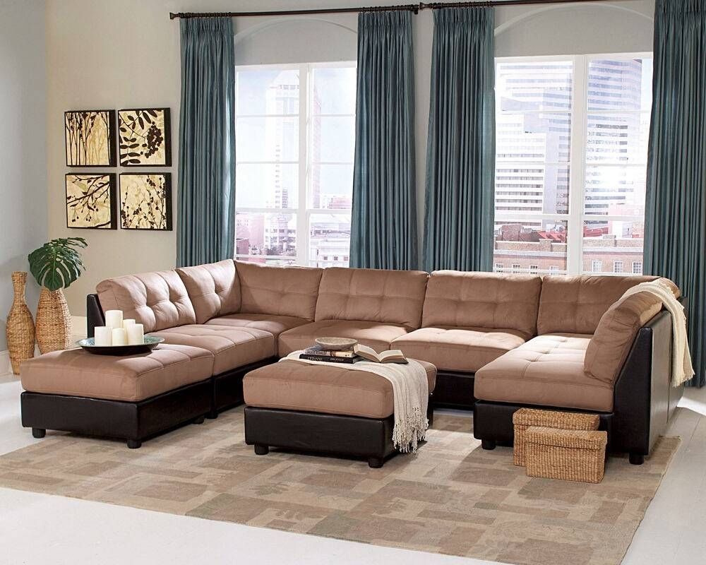 6 Pc Claude Collection Two Intended For Two Tone Sofas (View 21 of 30)