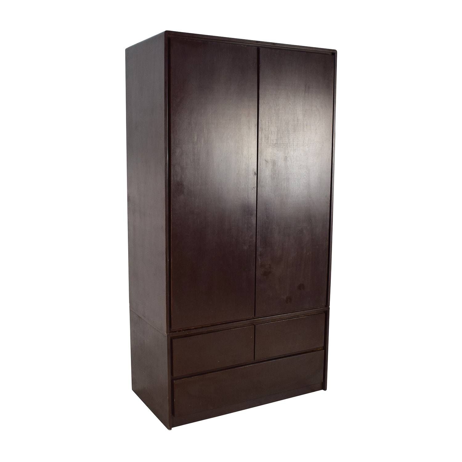 62% Off – Gothic Cabinet Craft Gothic Cabinet Craft Large Dark For Dark Wood Wardrobe Cheap (View 19 of 30)