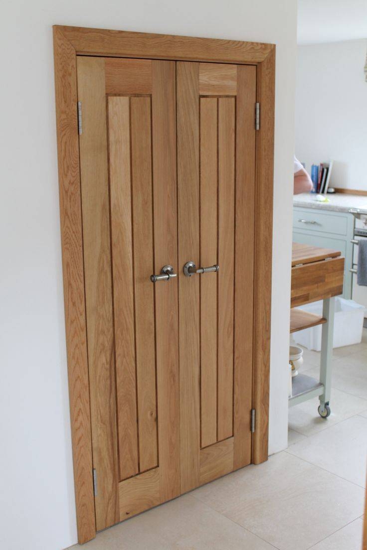 Featured Photo of 2024 Latest Solid Wood Fitted Wardrobe Doors