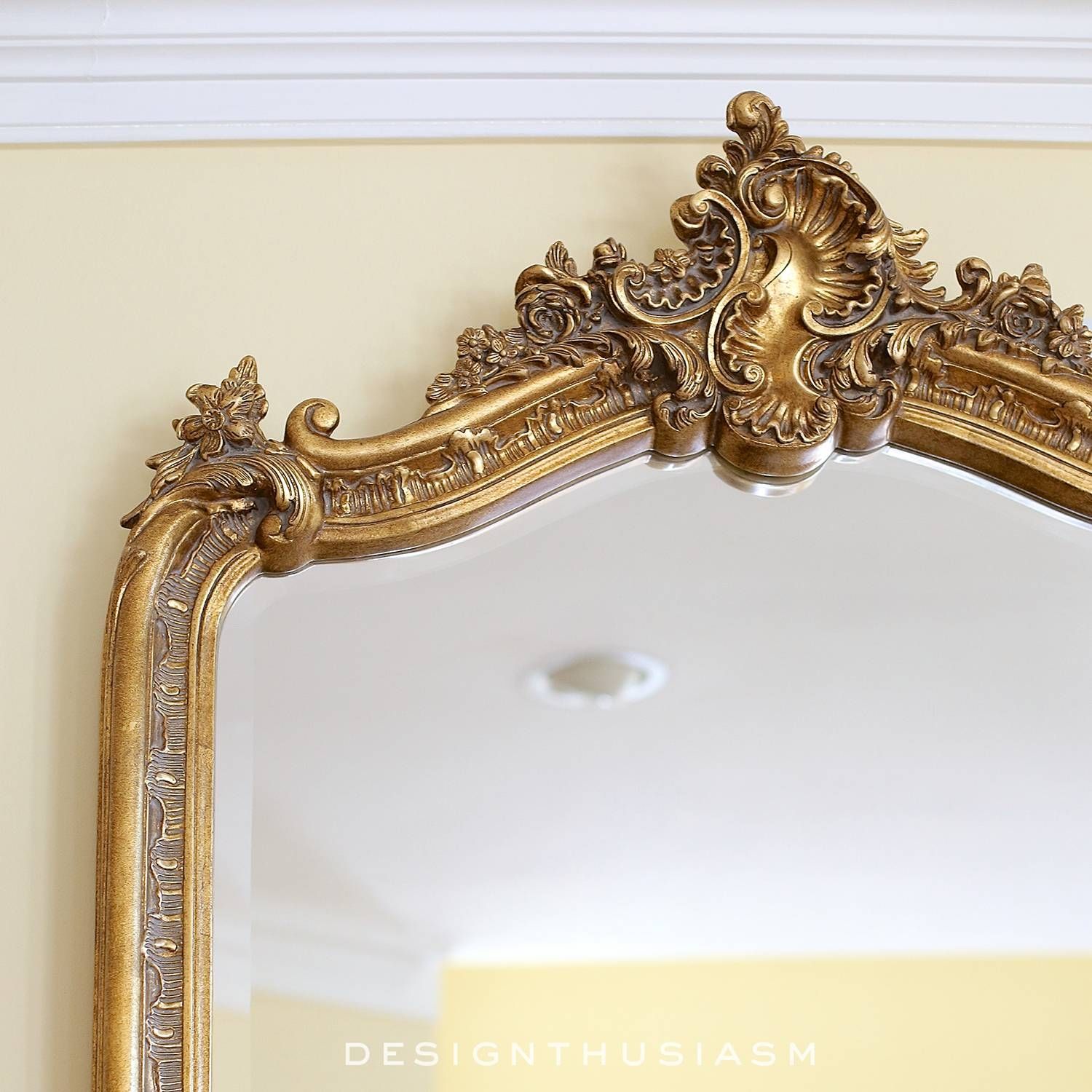 Adding French Country Charm With Gilded Mirrors With Regard To Gilded Mirrors (Photo 10 of 25)