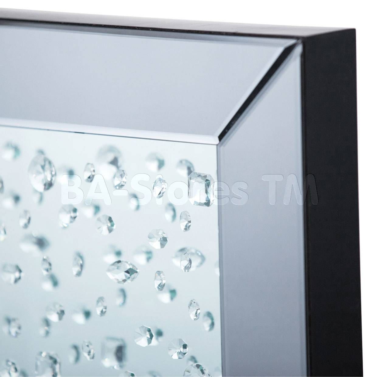 Aico Furniture Montreal Square Wall Mirror With Crystals Intended For Wall Mirrors With Crystals (View 24 of 25)