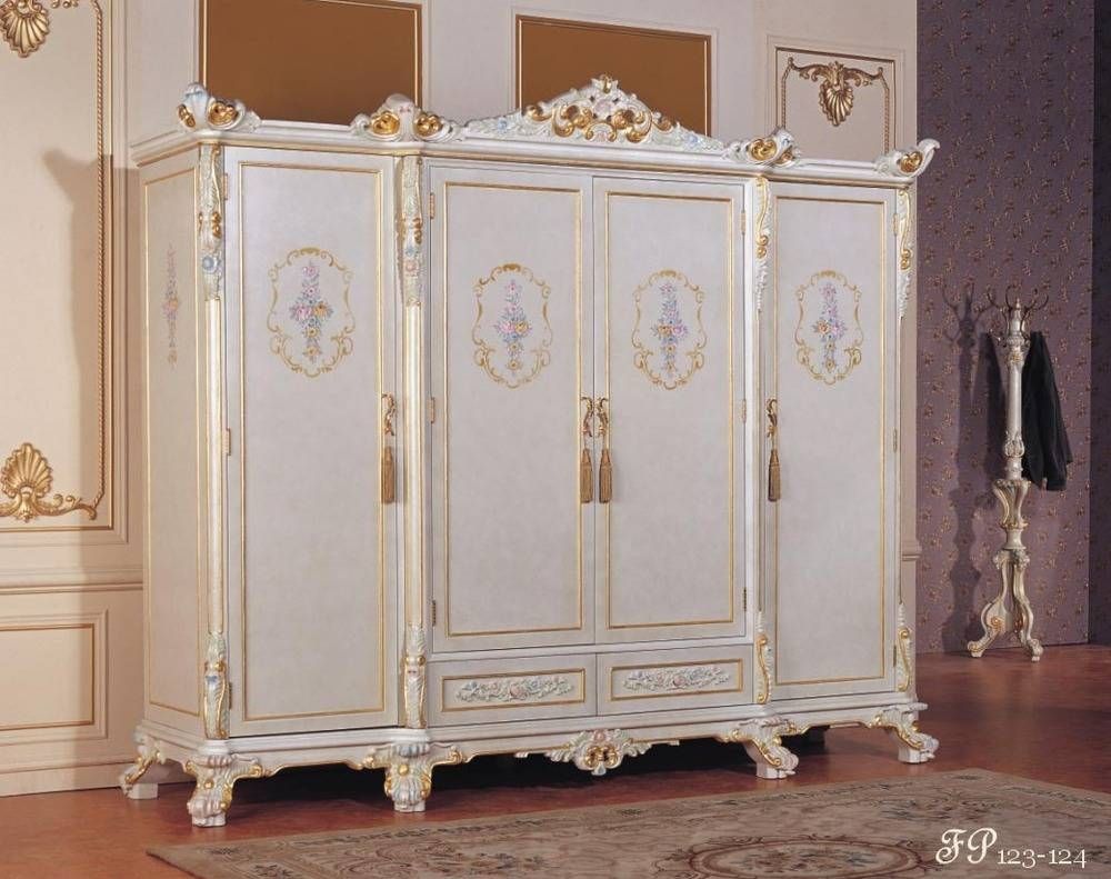 Aliexpress : Buy French Baroque Furniture Bedroom Furniture Regarding Baroque Wardrobes (View 10 of 15)