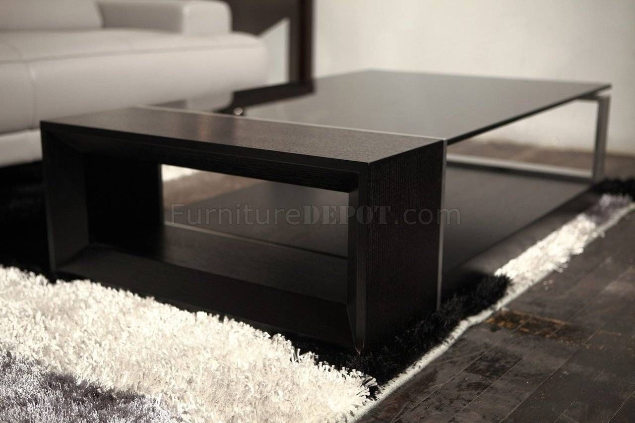 Amazing Of Black Glass Coffee Table With Coffee Tables Design Within Glass And Black Coffee Tables (View 1 of 30)