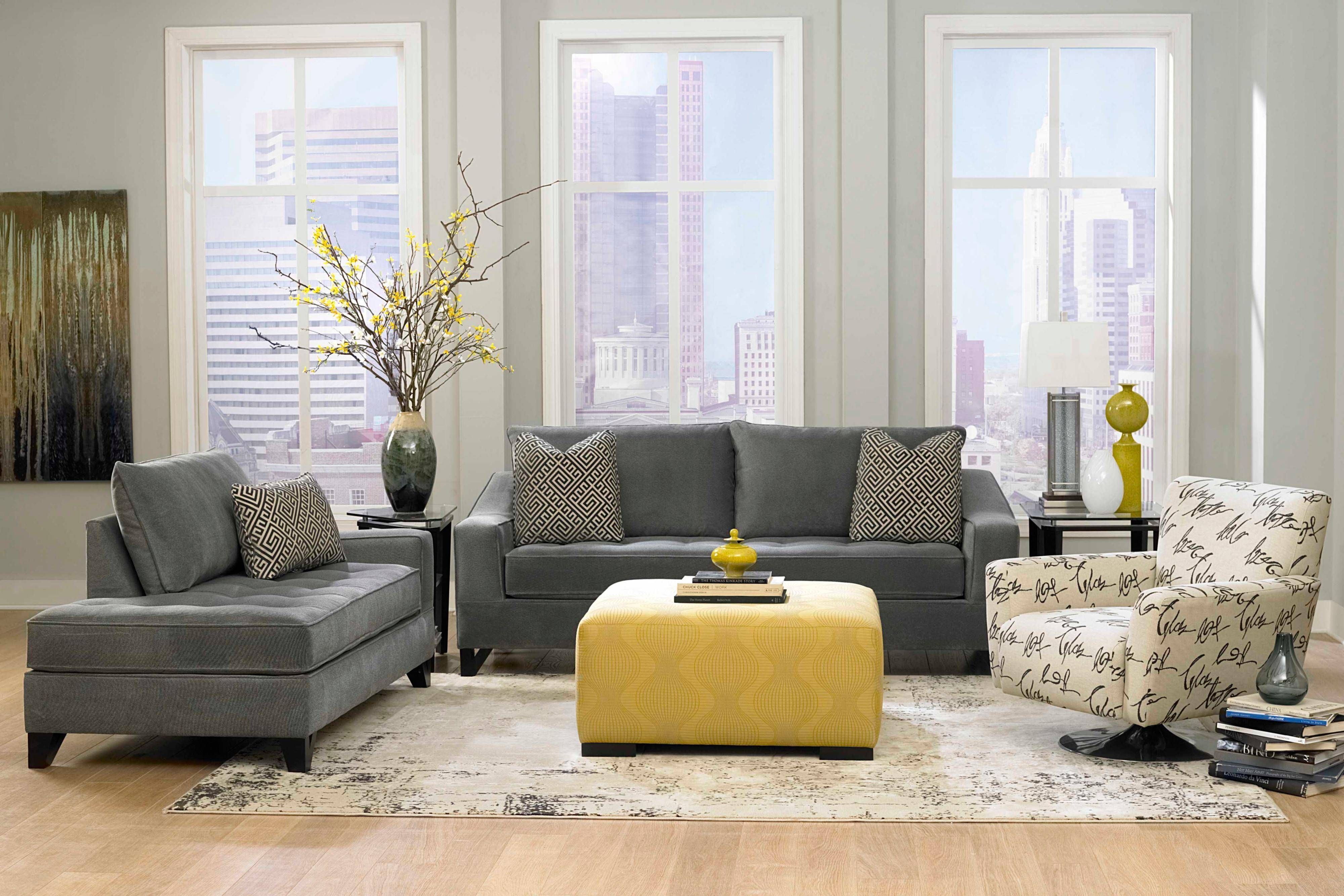Amusing Yellow Living Room Chairs Ideas – Living Room Lounge With Yellow Sofa Chairs (Photo 11 of 30)