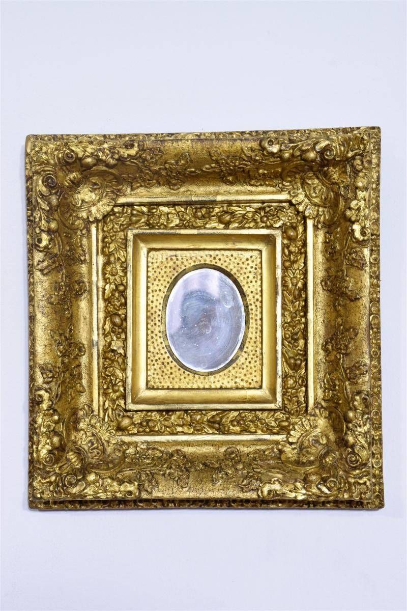 Antique Gilded Mirrors, Set Of 3 For Sale At Pamono In Gilded Mirrors (View 8 of 25)