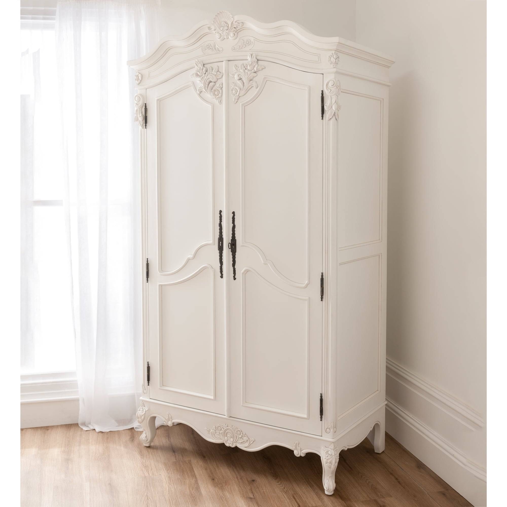 Best 15+ of Antique White Wardrobes