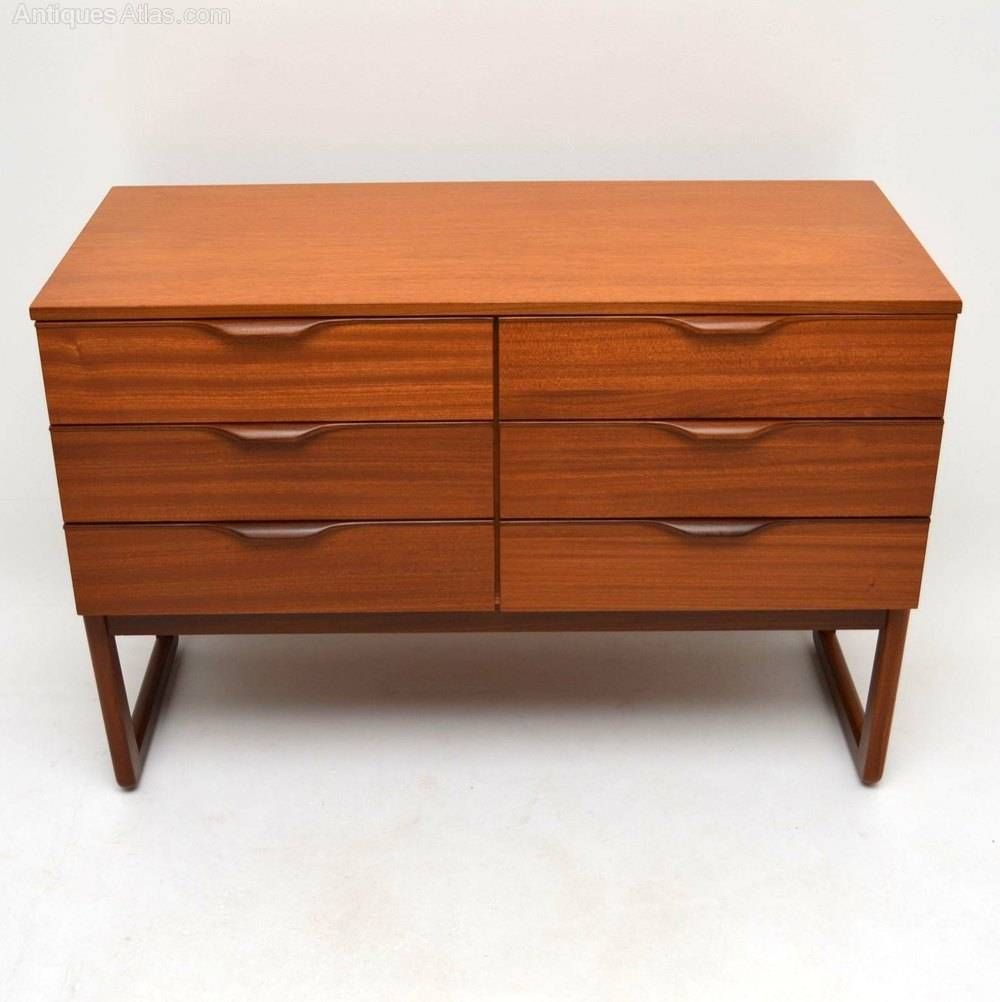 Antiques Atlas – Retro Mahogany Sideboard / Chest Of Drawers Pertaining To Retro Sideboards (View 13 of 30)