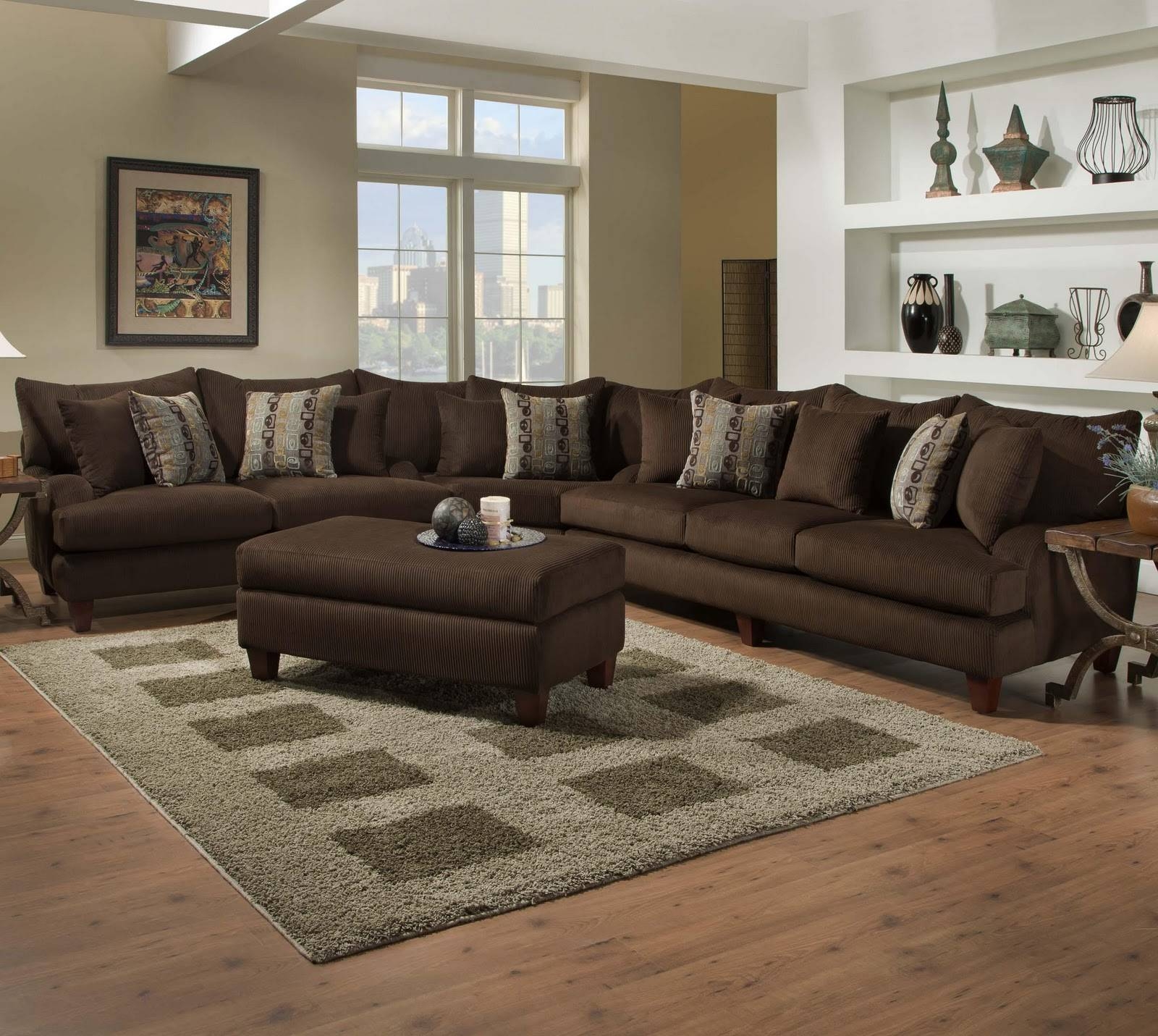 Appealing 7 Seat Sectional Sofa 44 On The Brick Sectional Sofas Throughout 7 Seat Sectional Sofa (Photo 1 of 30)