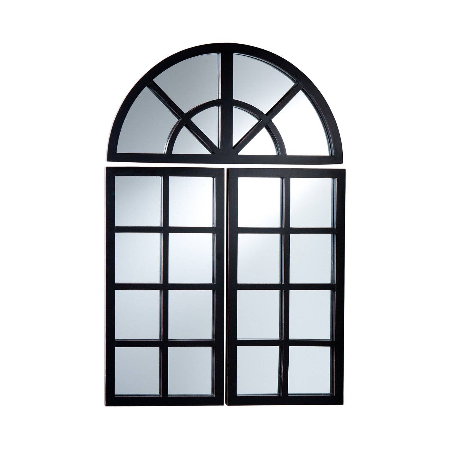 Arched Window Pane Mirror – Harpsounds.co For Window Arch Mirrors (Photo 18 of 25)