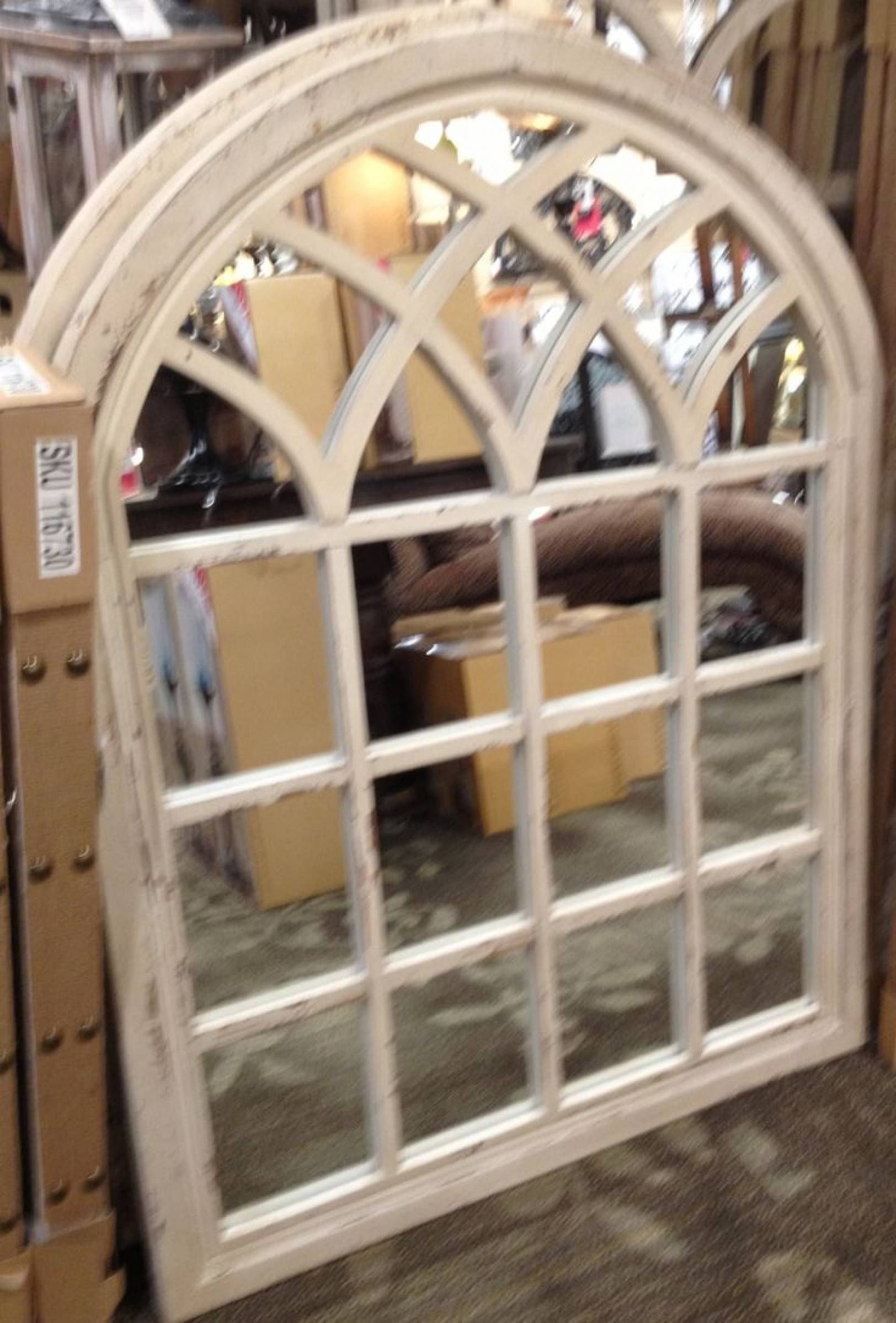 Arched Window Pane Mirror Pictures That Really Cool To Design Your Inside Arched Window Mirrors (Photo 11 of 25)