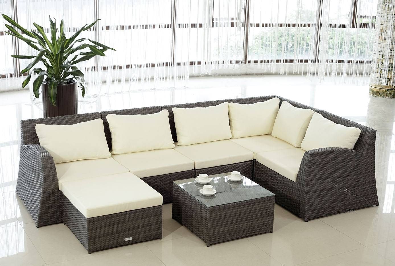 Architectural Design Modern Rattan Outdoor Furniture Architecture Regarding Modern Rattan Sofas (View 4 of 30)