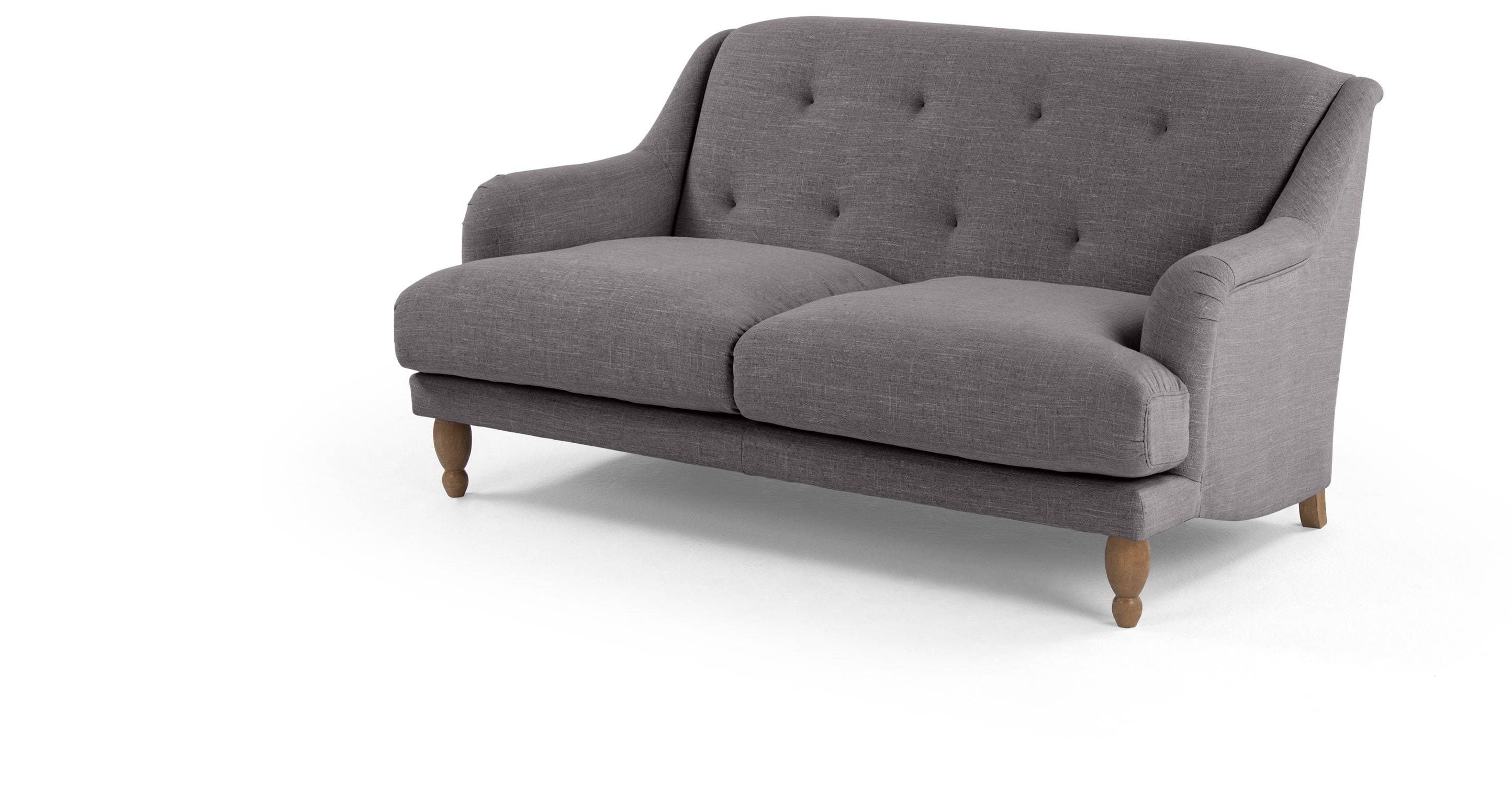 Ariana 2 Seater Sofa, Graphite Grey | Made Regarding 2 Seater Sofas (View 18 of 30)