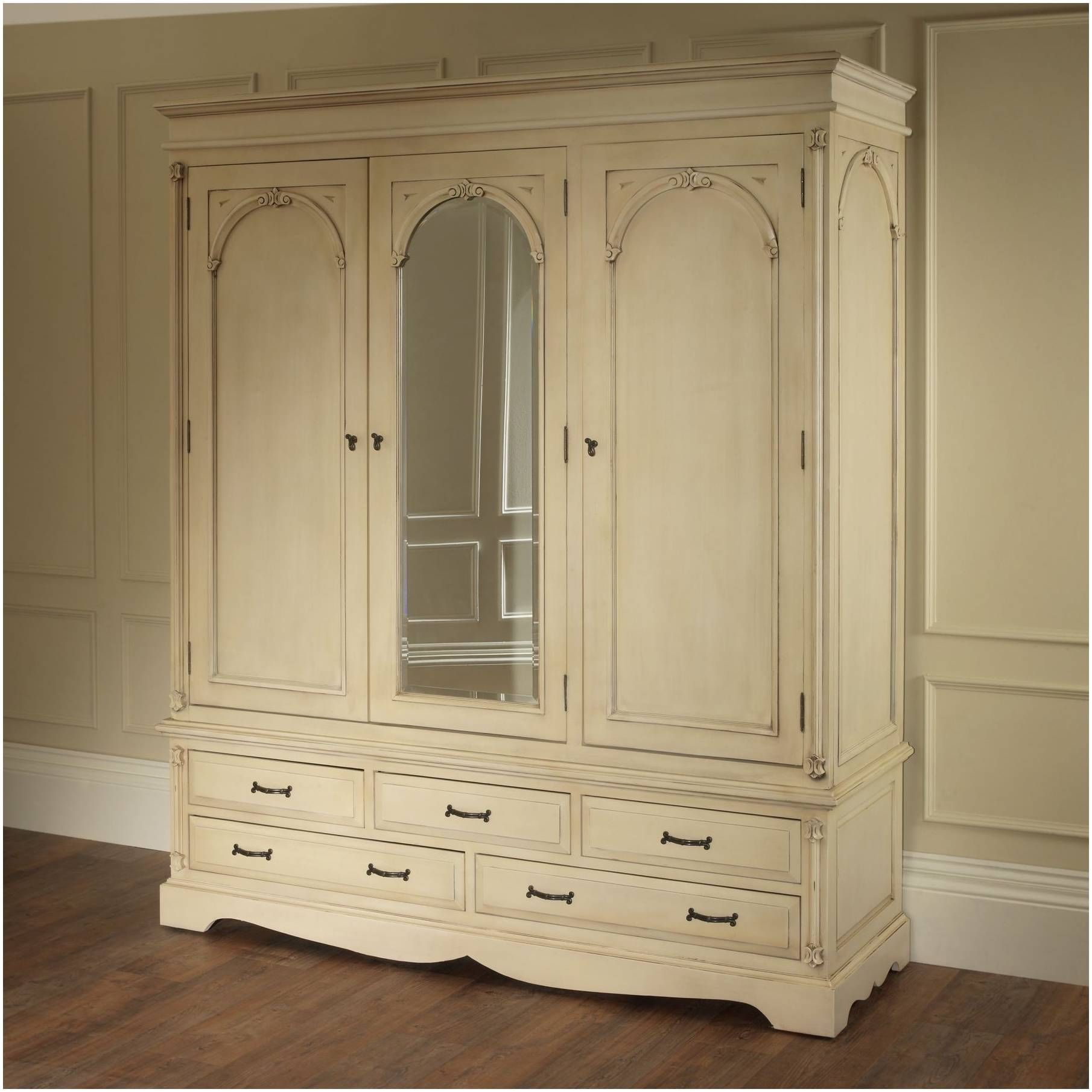 Armoire Enchanting Closet Design For Dazzling Bedroom Closets With Regard To Antique Style Wardrobes (View 5 of 15)