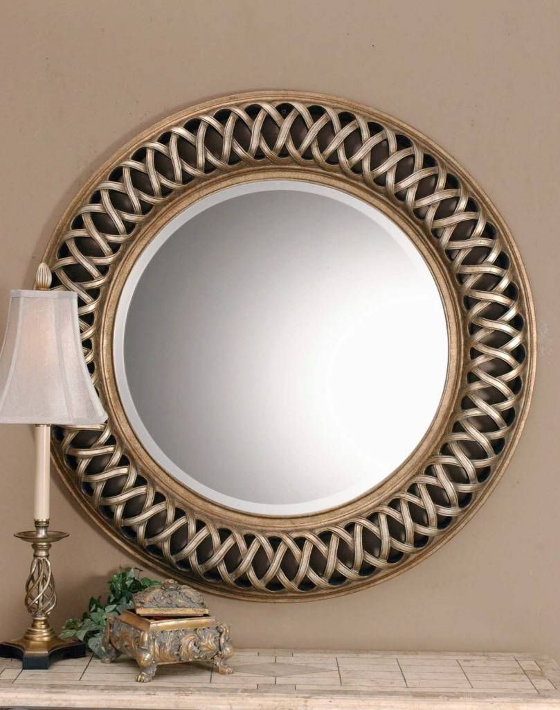 Attractive Large Round Mirrors – In Decors Pertaining To Large Circle Mirrors (Photo 2 of 25)