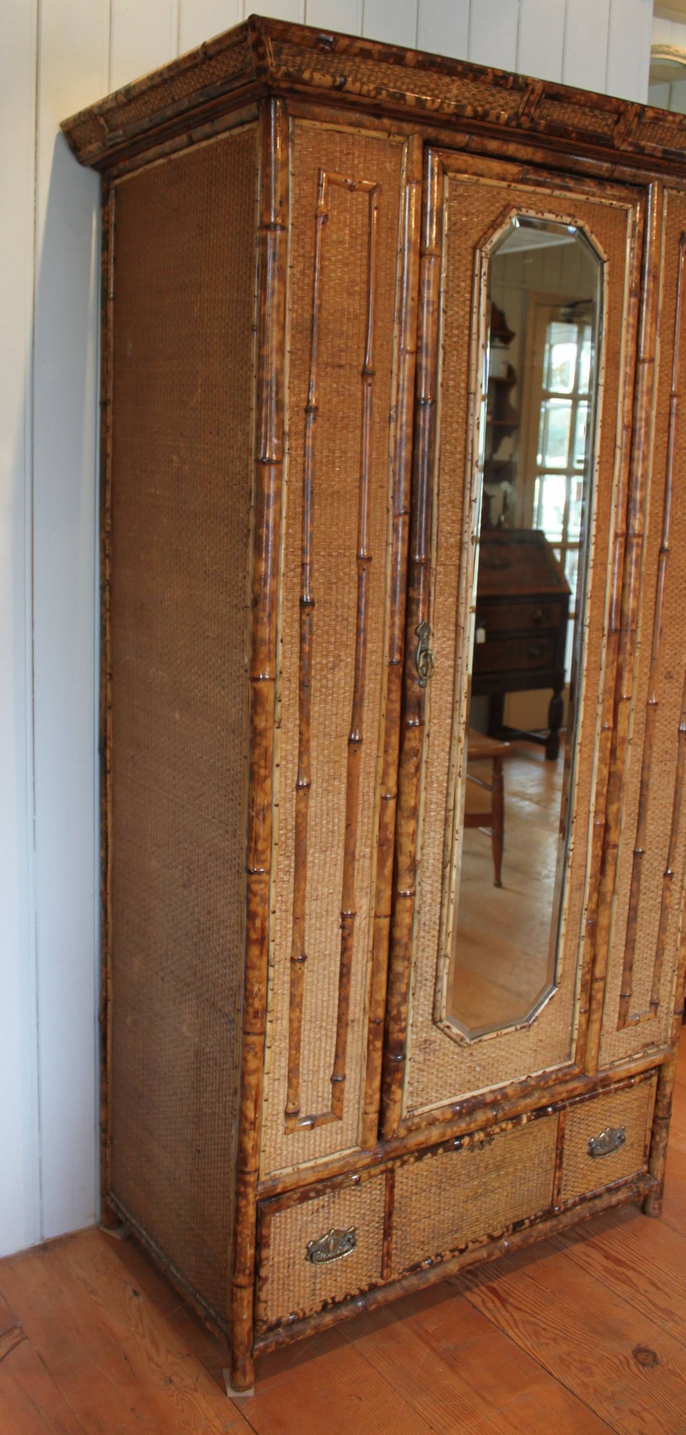 Bamboo And Rattan Wardrobe (c (View 5 of 15)