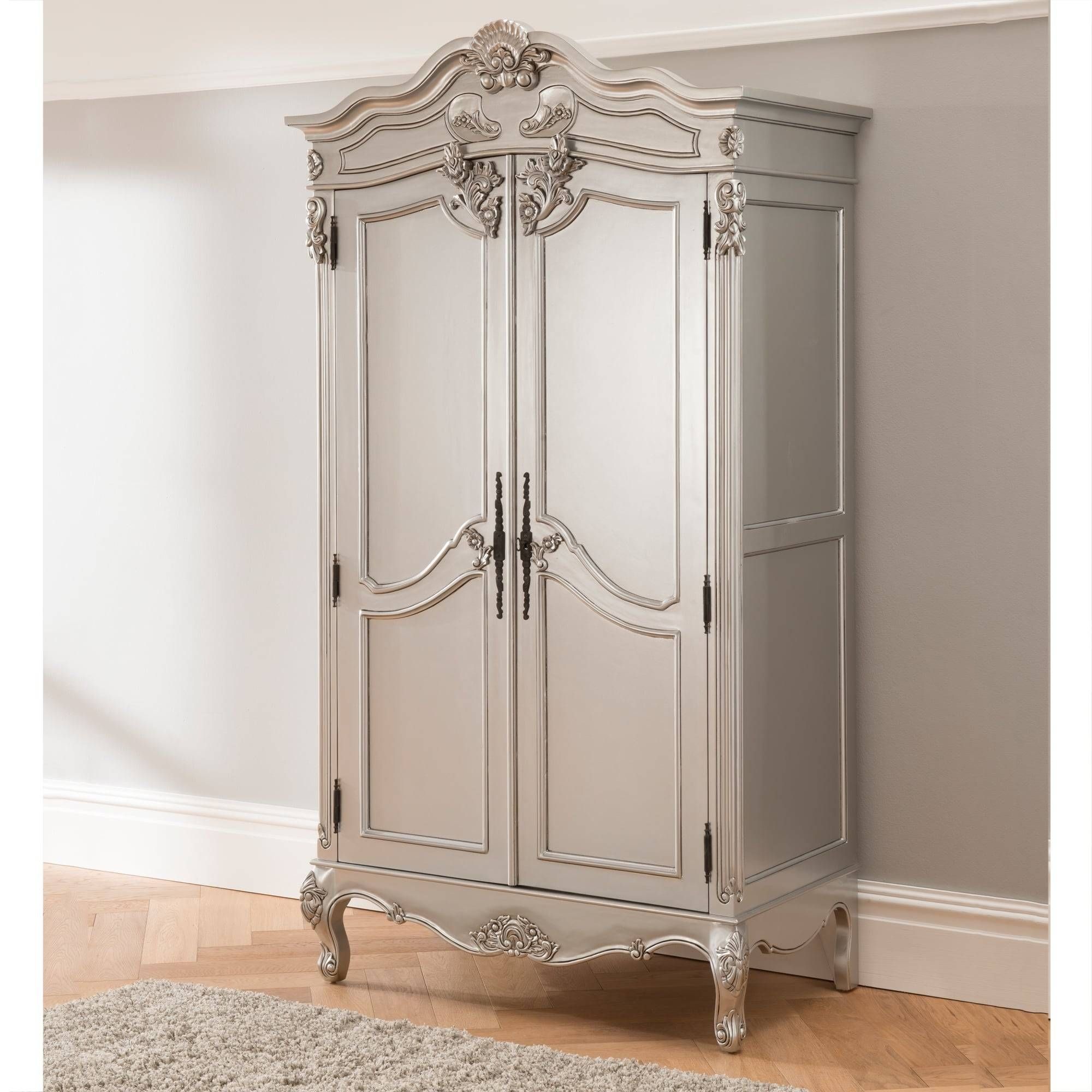 Baroque Antique French Wardrobe Works Exceptional Alongside Our For French Shabby Chic Wardrobes (View 3 of 15)