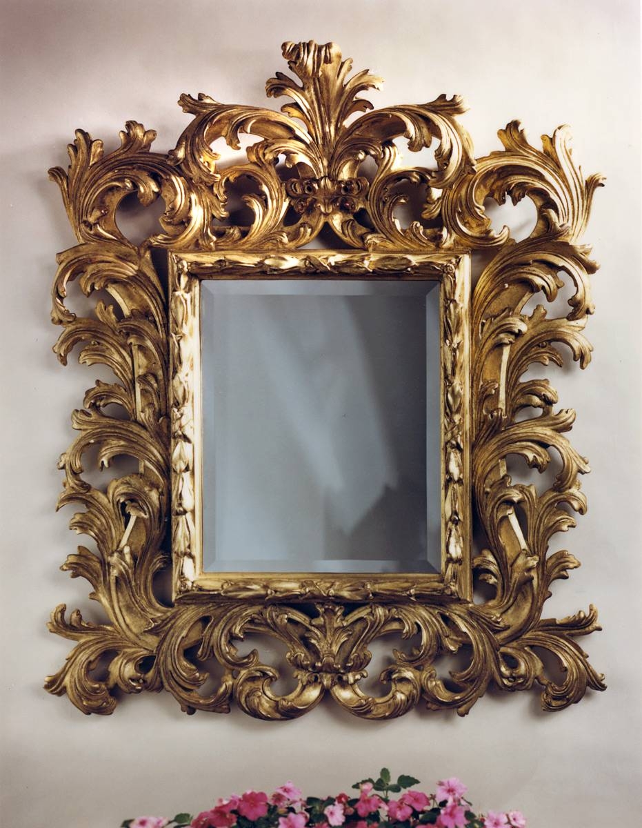 Baroque Mirror | Carvers' Guild With Small Baroque Mirrors (Photo 1 of 25)