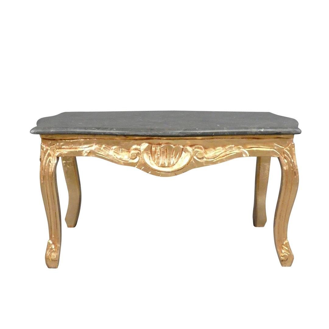 Baroque Wooden Coffee Table In Gilded Wood – Baroque Furniture Intended For Baroque Coffee Tables (View 3 of 11)