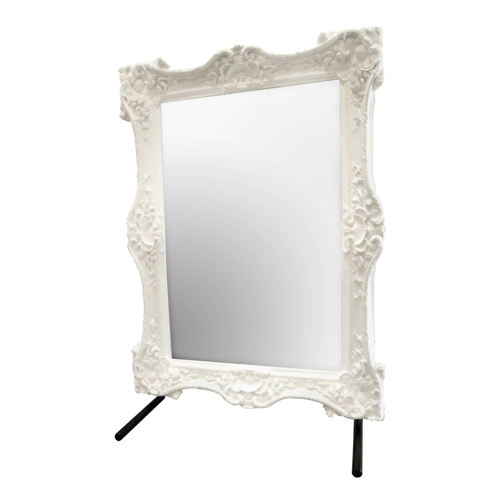 Bathroom: Astounding Baroque Mirror With Unique Frame For Bathroom Inside White Baroque Wall Mirrors (View 25 of 25)