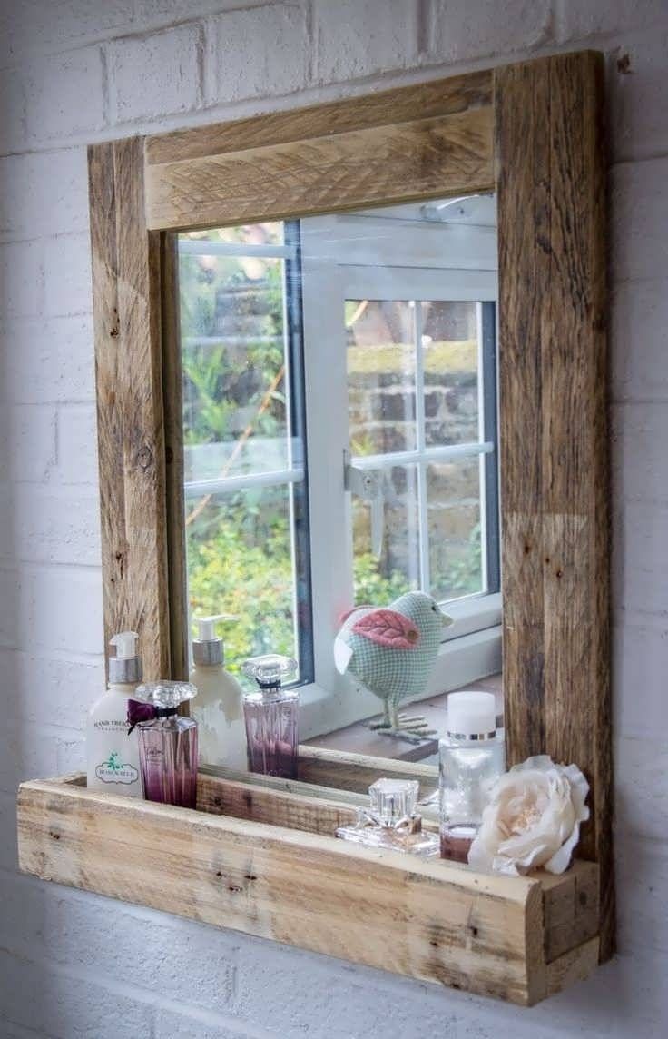 Bathroom : Elegant Bathroom Wall Mirrors Circle Vanity Mirror For Ornate Wall Mirrors (Photo 18 of 25)