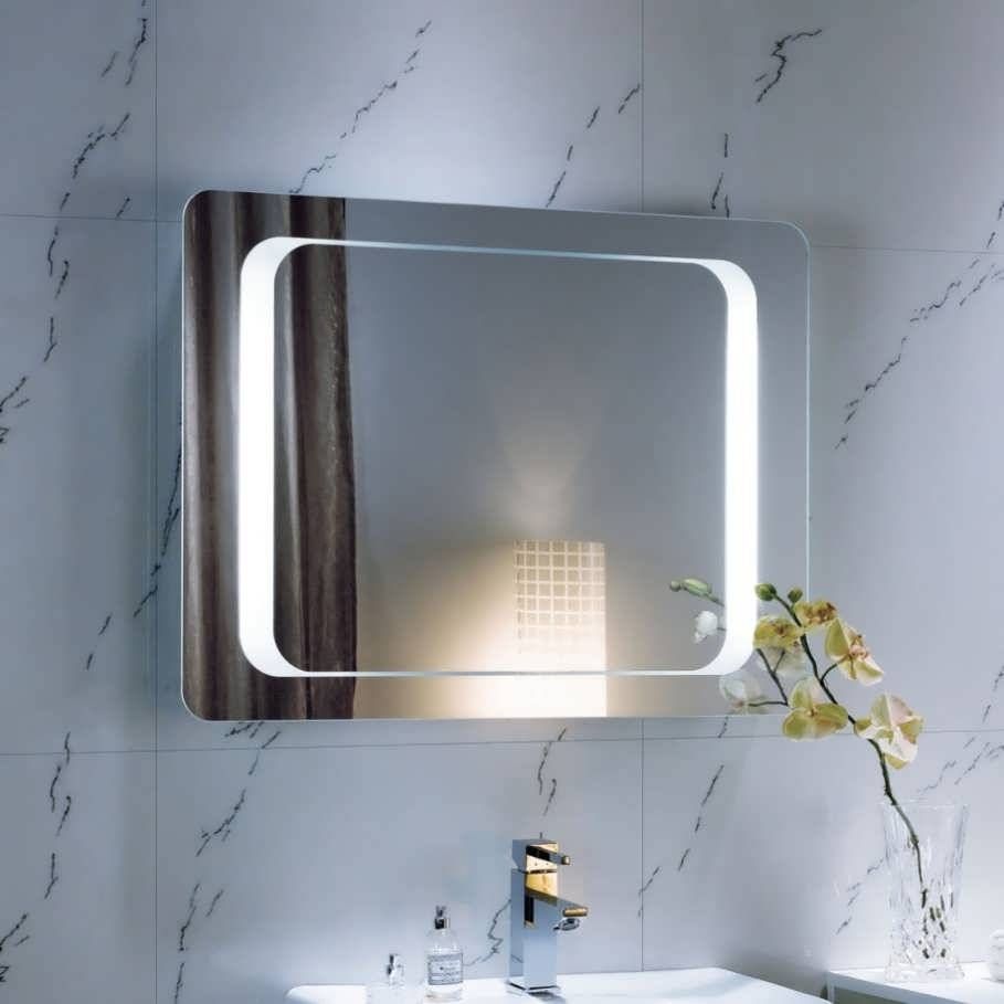 Bathroom : Led Vanity Mirror Beauty Vanity Mirror Modern Mirrors Inside Modern Mirrors (View 24 of 25)
