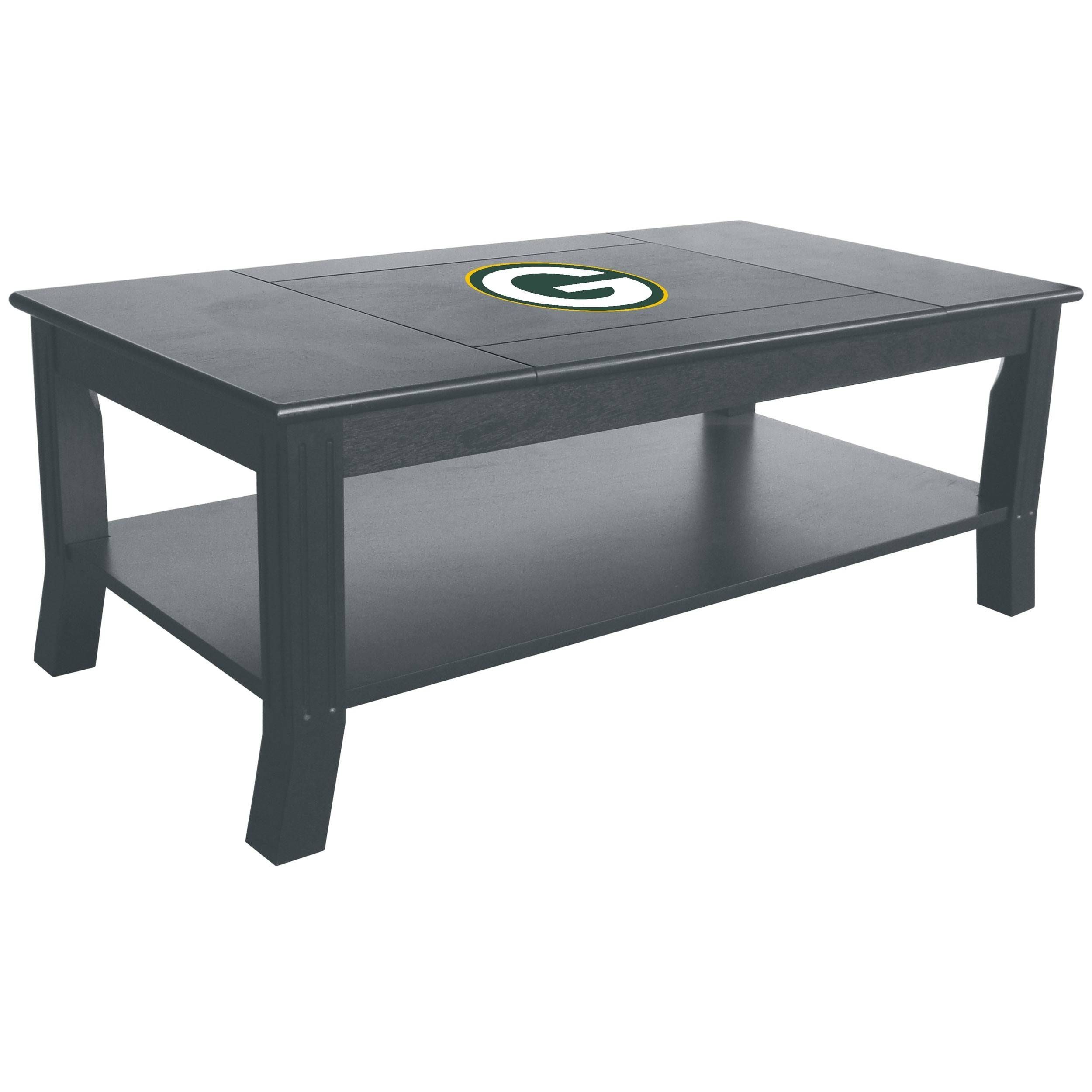 Bay Packers Flip Top Coffee Table Pertaining To Flip Top Coffee Tables (View 22 of 30)