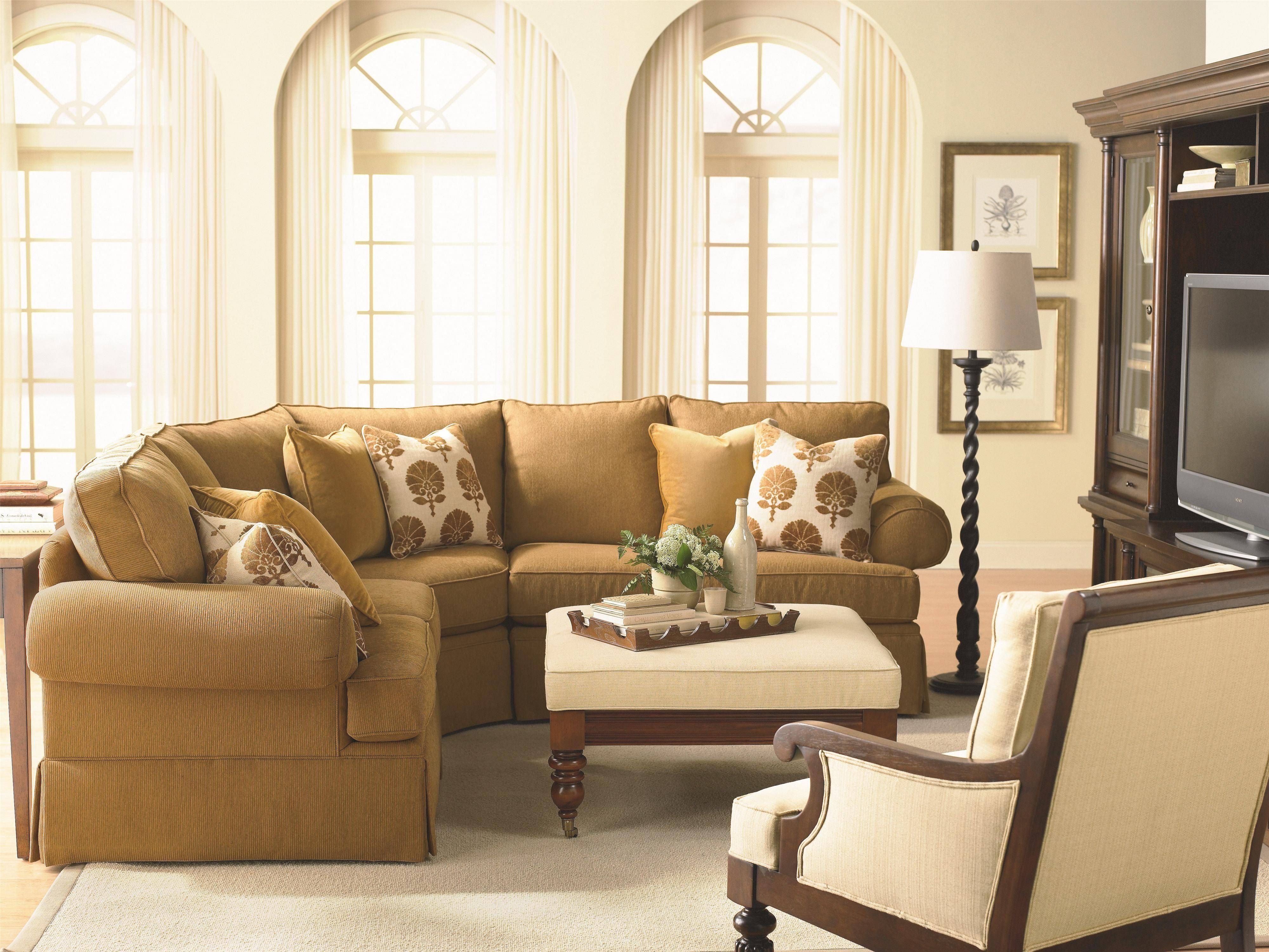 B>customizable</b> 2 Pc. Sectional With Laf Chaise, Panel Arms And With Bassett Sectional Sofa (Photo 9 of 30)