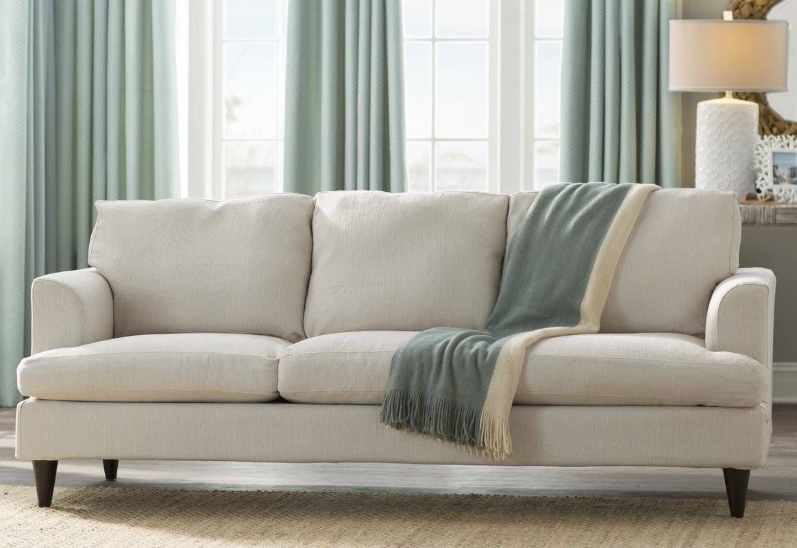 Beachcrest Home Lowes Slipcover Sofa & Reviews | Wayfair Inside Chintz Covered Sofas (View 9 of 30)