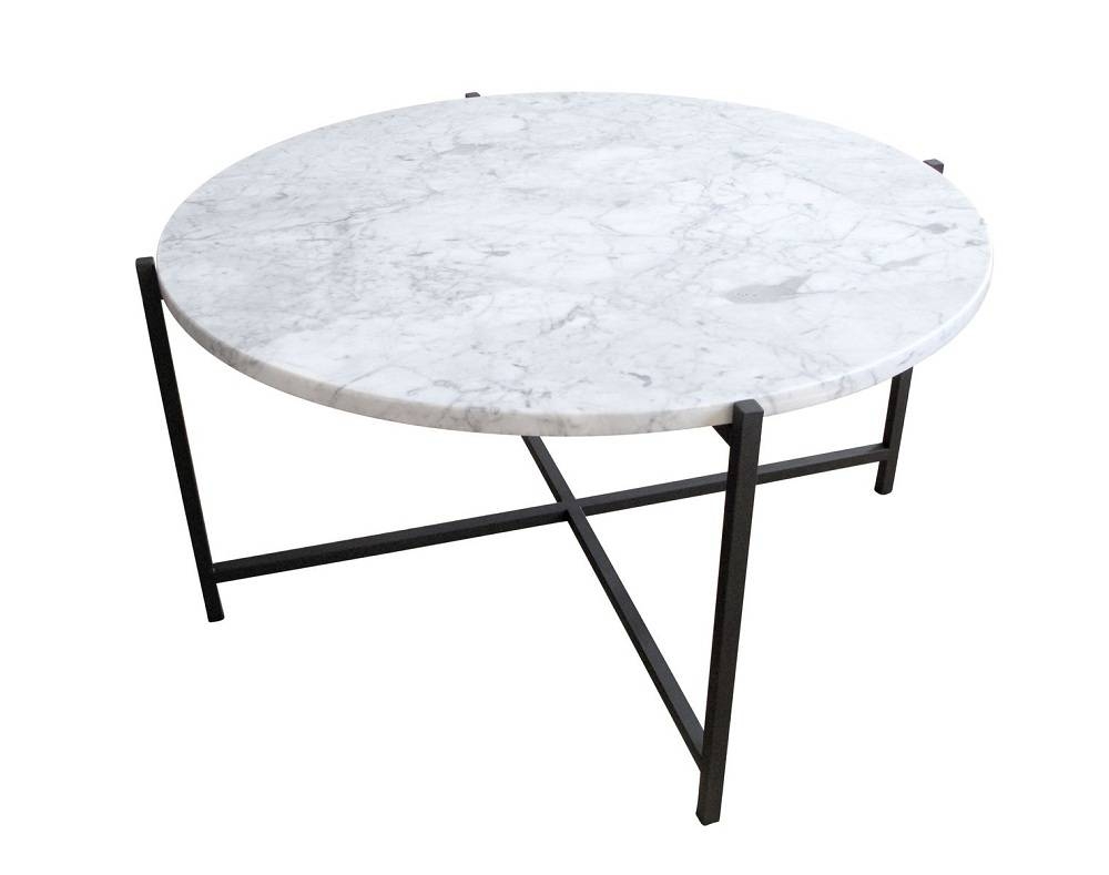 Beautiful Marble Round Coffee Table With Coffee Tables Design Within Marble Round Coffee Tables (Photo 1 of 30)