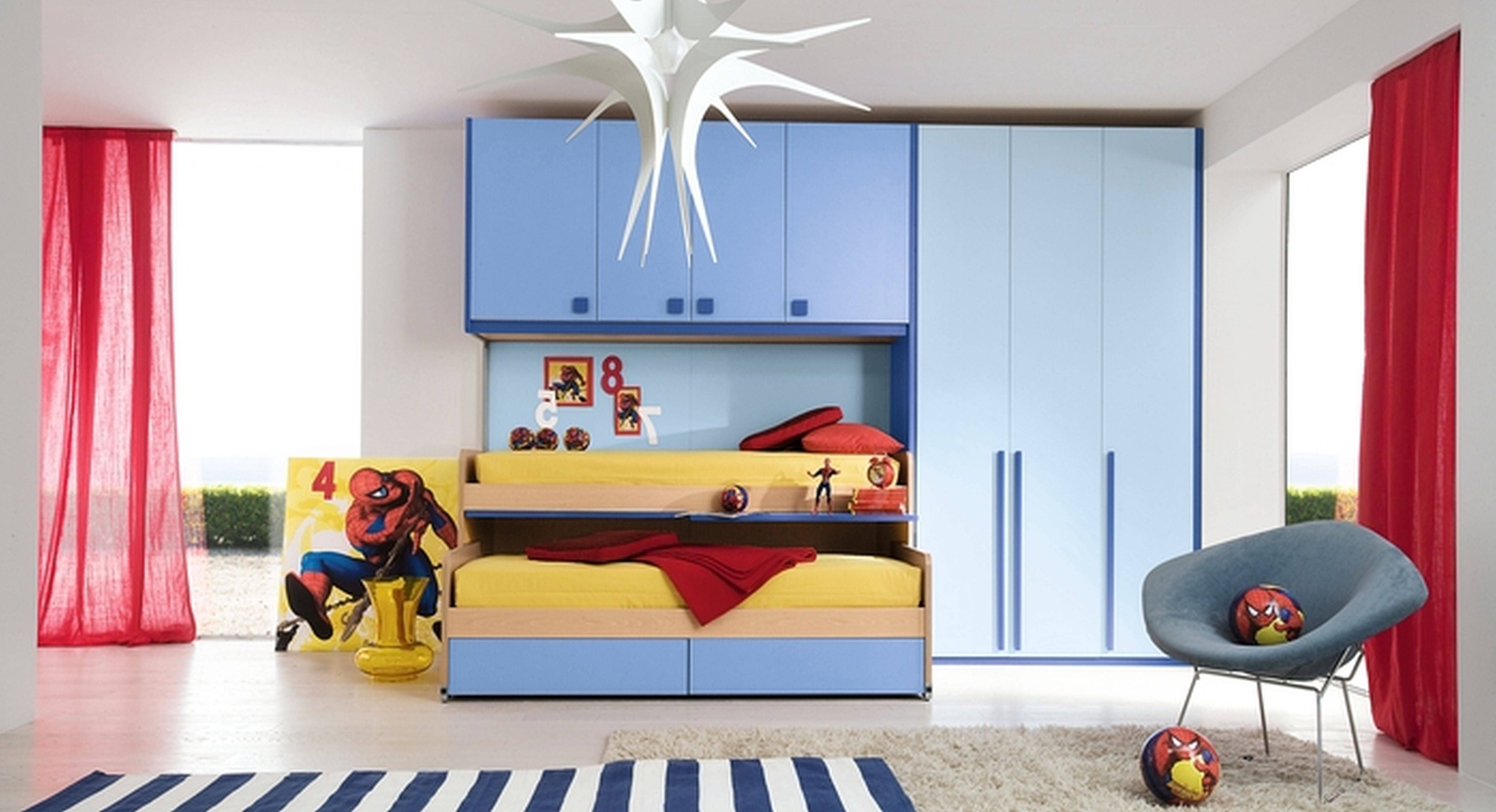 Bedroom : Bedroom Pictures Childrens Designs Kids Child Room Blue Within Childrens Bedroom Wardrobes (View 12 of 30)